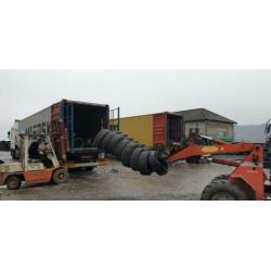 Used tyres and containers for sale
