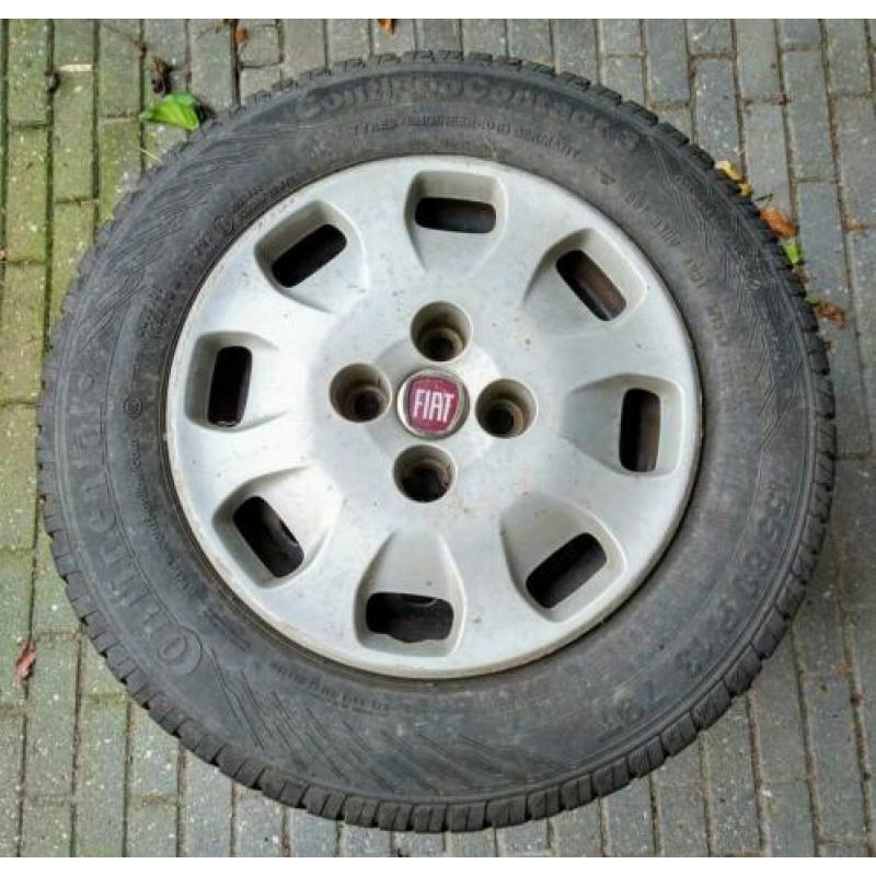 Set wielen Fiat Panda 155/80/13