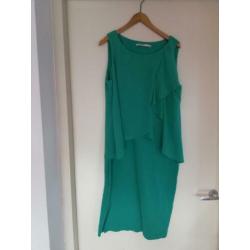 Nette groene jurk, Steps, XL, feest, business