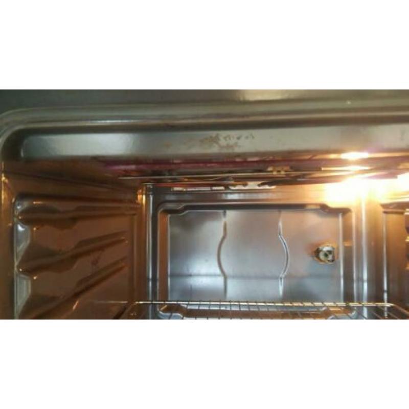 Gasfornuis met elektrische oven