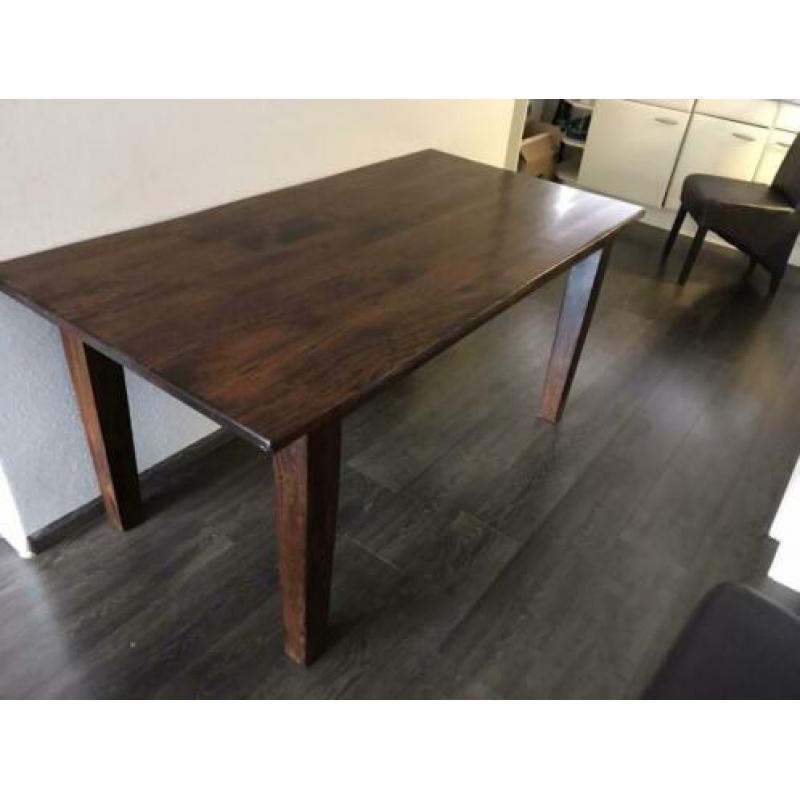 Eetkamertafel eikenhout