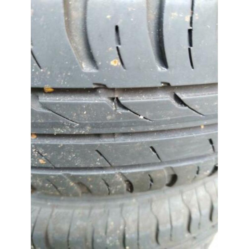 Set wielen Fiat Panda 155/80/13