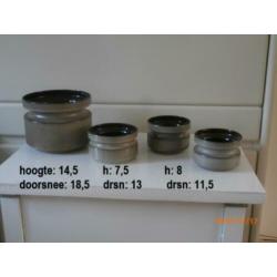 vintage potten COR UNUM design Zweitze Landsheer '70