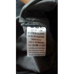 Motorbroek heren maat 33/36 z.g.a.n.
