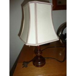 brocant tafel lampje schemerlampje