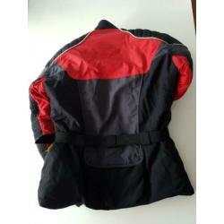Motorjas met bescherming maat M L