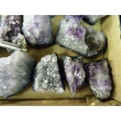 27 Amethist clusters