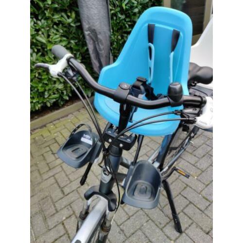Bobike one mini kinderzitje fietsstoeltje tot 15 kg.