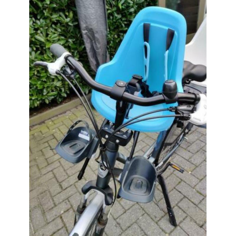 Bobike one mini kinderzitje fietsstoeltje tot 15 kg.