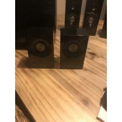 Mooie Samsung 7.1 surround set actief sub zwart glanzend