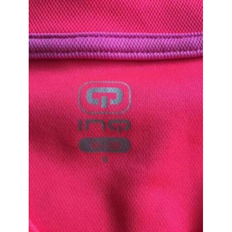 Nieuw roze sport shirt maat S