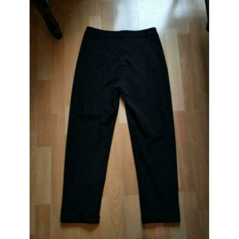 Mc Planet mooie zwarte 7/8 broek mt 38 ZGAN