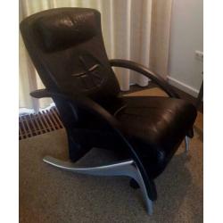 Rolf Benz LSE 3100 fauteuil avola zwart leder 36