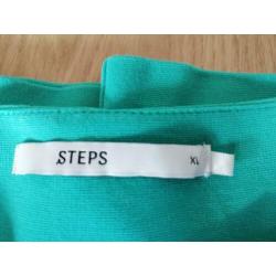 Nette groene jurk, Steps, XL, feest, business