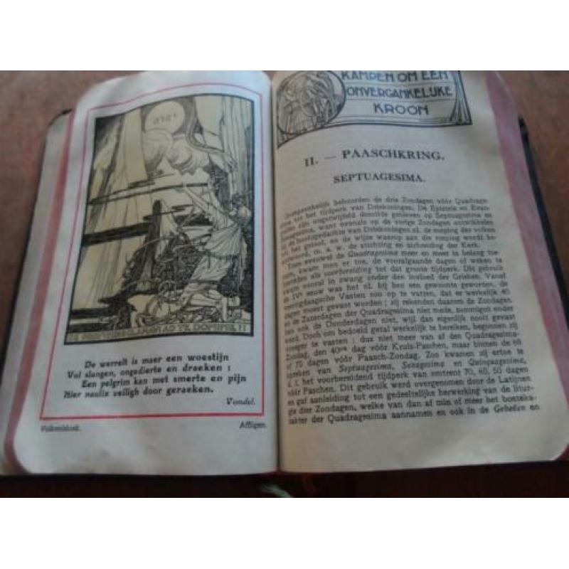 Te koop het Volksmisboek en Vesperale uitgave A.