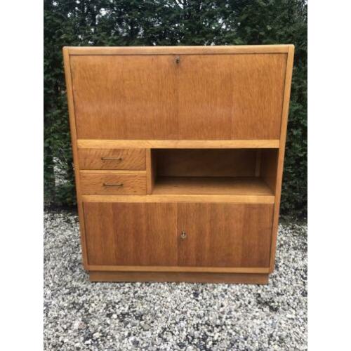 Bruynzeel vintage secretaire