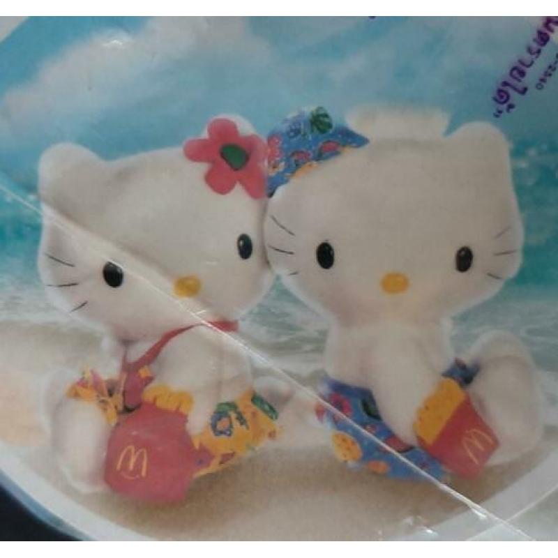 Hello Kitty plusche poppen. 4 verschillende series