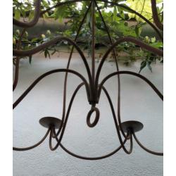 Kroonluchter roest Hoog: 60 cm