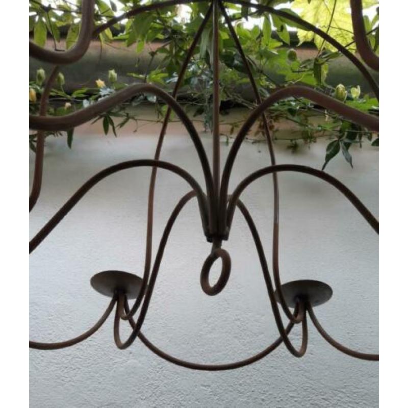 Kroonluchter roest Hoog: 60 cm