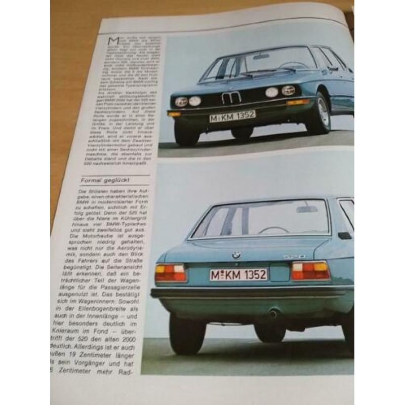 BMW e12 1972 eerste typen BMW 5 serie IZGST