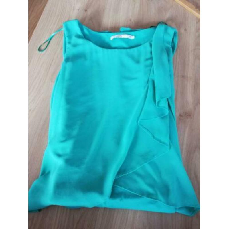 Nette groene jurk, Steps, XL, feest, business