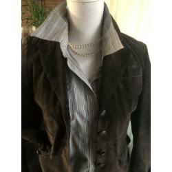 Suède Arma jasje met blouse
