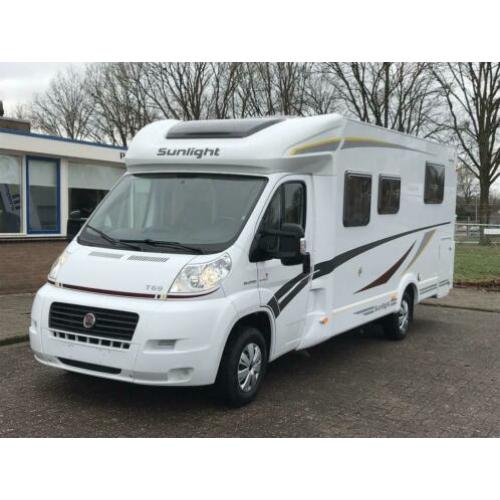 Sunlight T69 Queensbed bj 12-2012 1e eig. 63010 km