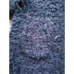 Bnosy b.nosy fluffy zacht harig vest blauw mt 86/92 NIEUW
