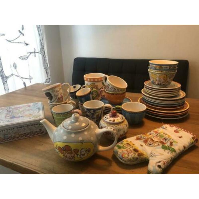 Groot BLOND Amsterdam servies