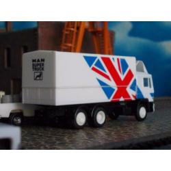 MAN F90 Promo Truck Union Jack - Herpa Limited Edition