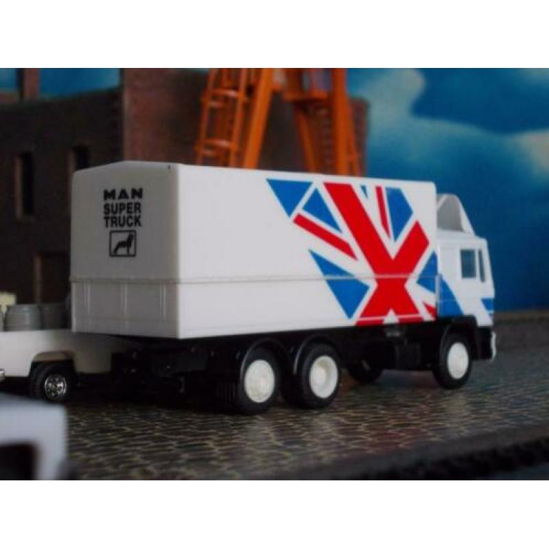 MAN F90 Promo Truck Union Jack - Herpa Limited Edition