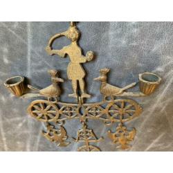 Byzantijns kruis - hangornament - 2 kaarshouders -