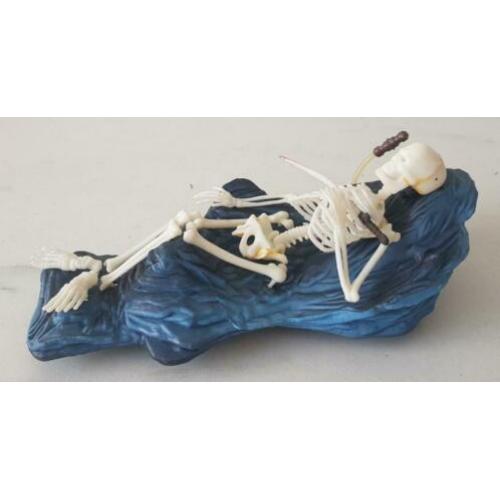 vintage aquarium decoratie (made in Hong Kong)