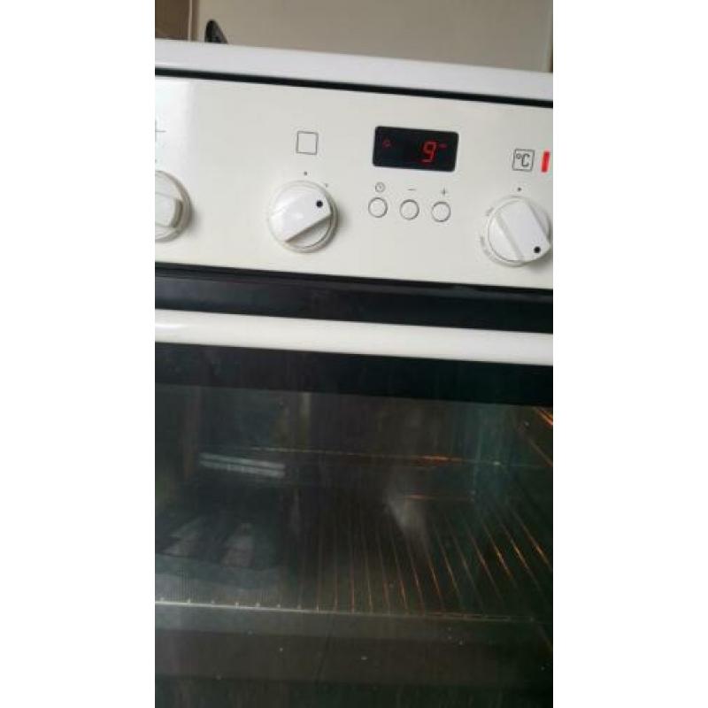 Gasfornuis met elektrische oven
