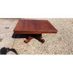 603 a, antiek eiken salontafel te koop