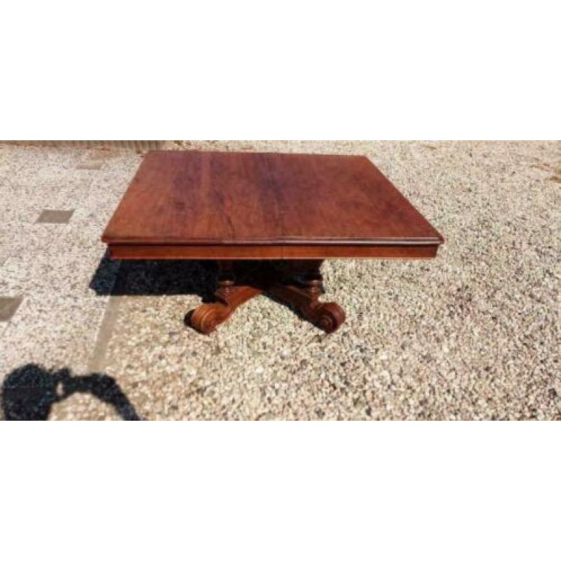 603 a, antiek eiken salontafel te koop