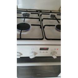 Gasfornuis met elektrische oven