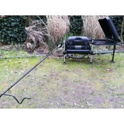 complete PRESTON viskist met aastableau en EVT. feederhengel