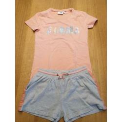 Meisjes gymkleding maat 152