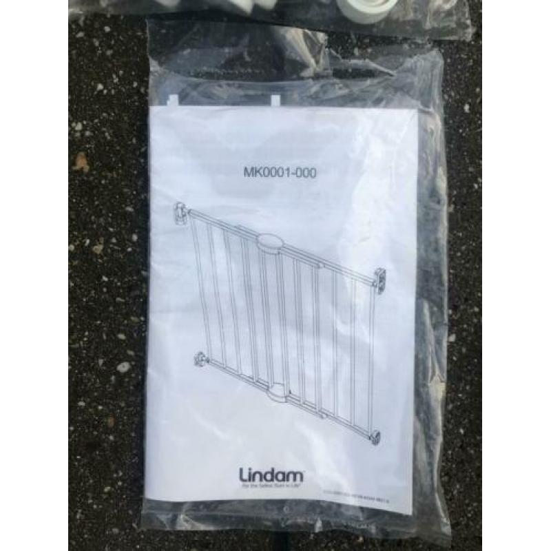 3x Traphek Lindam metaal wit, verstelbaar