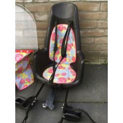 Bobike set fiets stoeltjes. Voor en achter met bev. beugels!