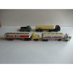4 4 Tankauto's Playart: Scania 141 Fina 2 Assige Trailer M