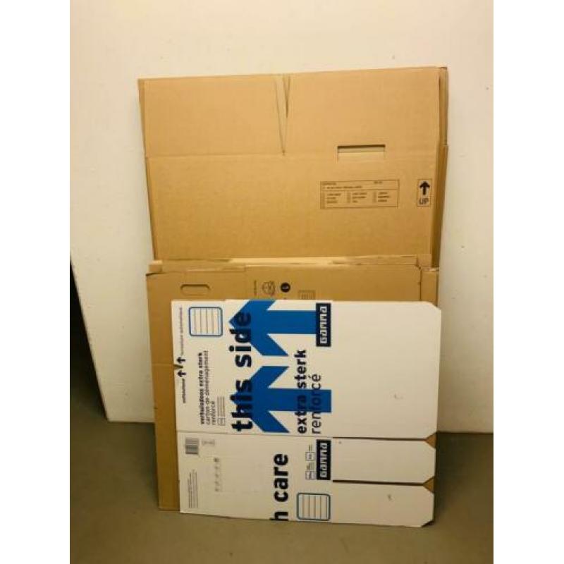 5 Nieuwe verhuisdozen 7 nieuwe kleding verhuisdozen