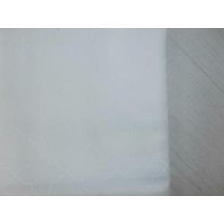 Stof wit katoen met figuur Laura Ashley nieuw 100 x 110 cm