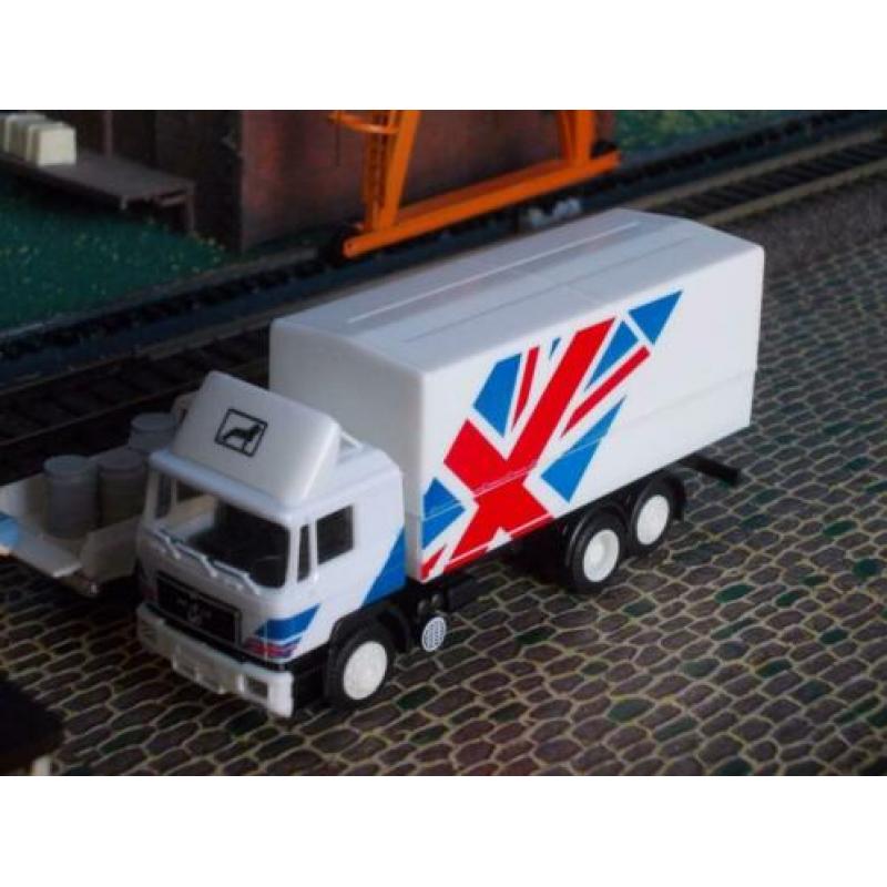 MAN F90 Promo Truck Union Jack - Herpa Limited Edition