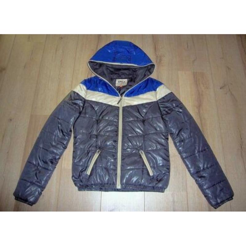 ONLY gewatteerde winterjas jack NIEUW blauw maat M