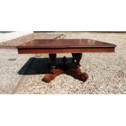 603 a, antiek eiken salontafel te koop
