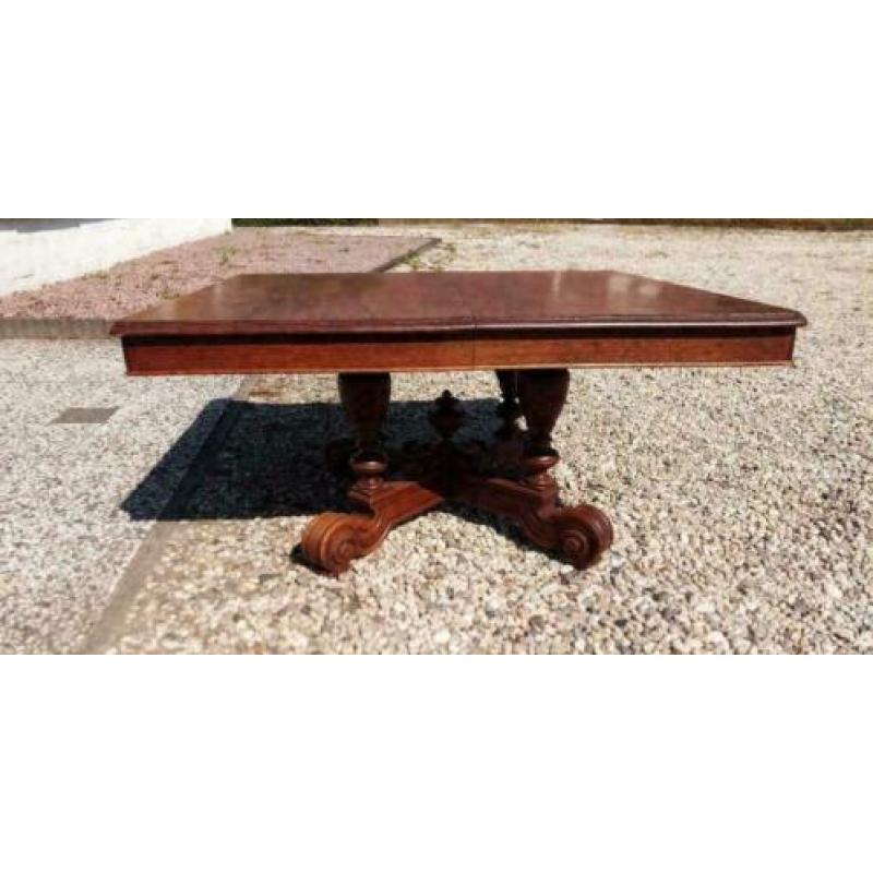 603 a, antiek eiken salontafel te koop
