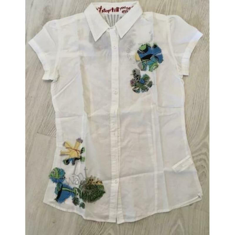 Prachtige witte blouse van H&M NIEUW , maatje 36
