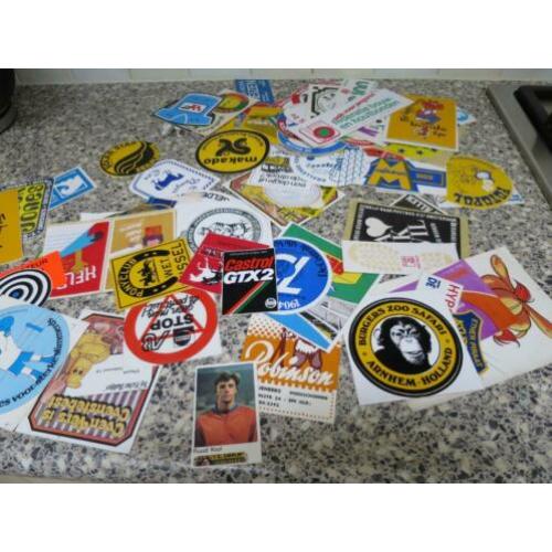Zakje met ongeveer 75 Stickers